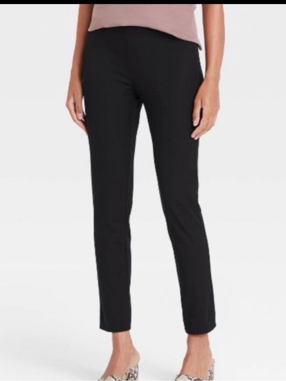 Mossimo Supply Co. Black Slim Ankle Pants